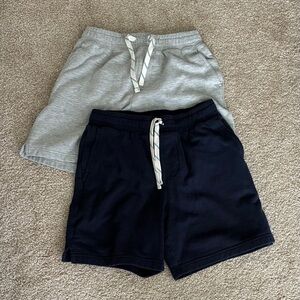 Crewcuts Navy and Grey Sweatshorts, L